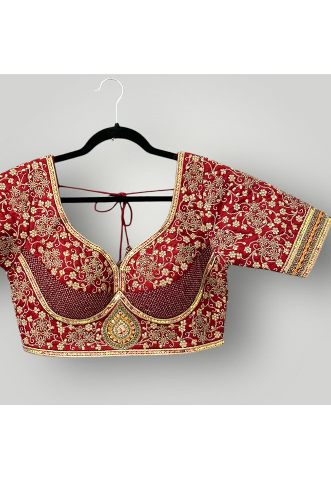 Sabyasachi cut | readymade blouse - Kurti Connection USA