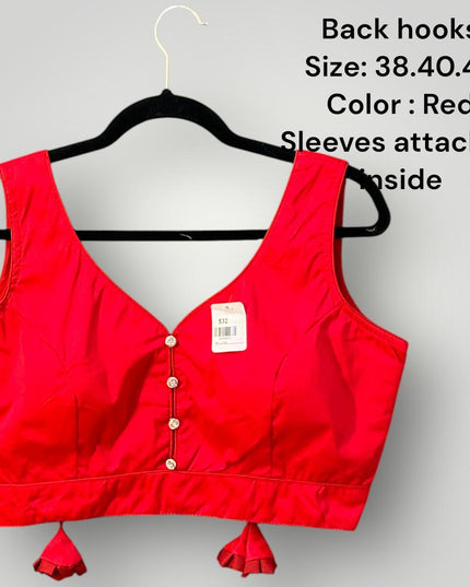 Red Blouse - Kurti Connection USA
