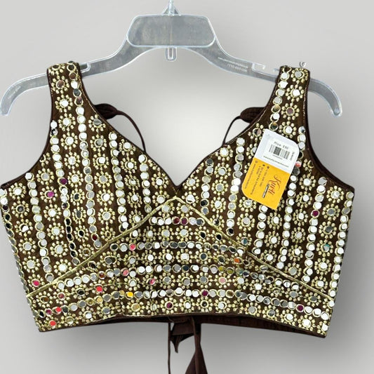 Backless blouse