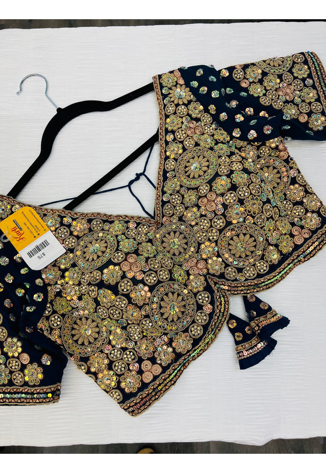 Designer party wear blouses - Kurti Connection USA
