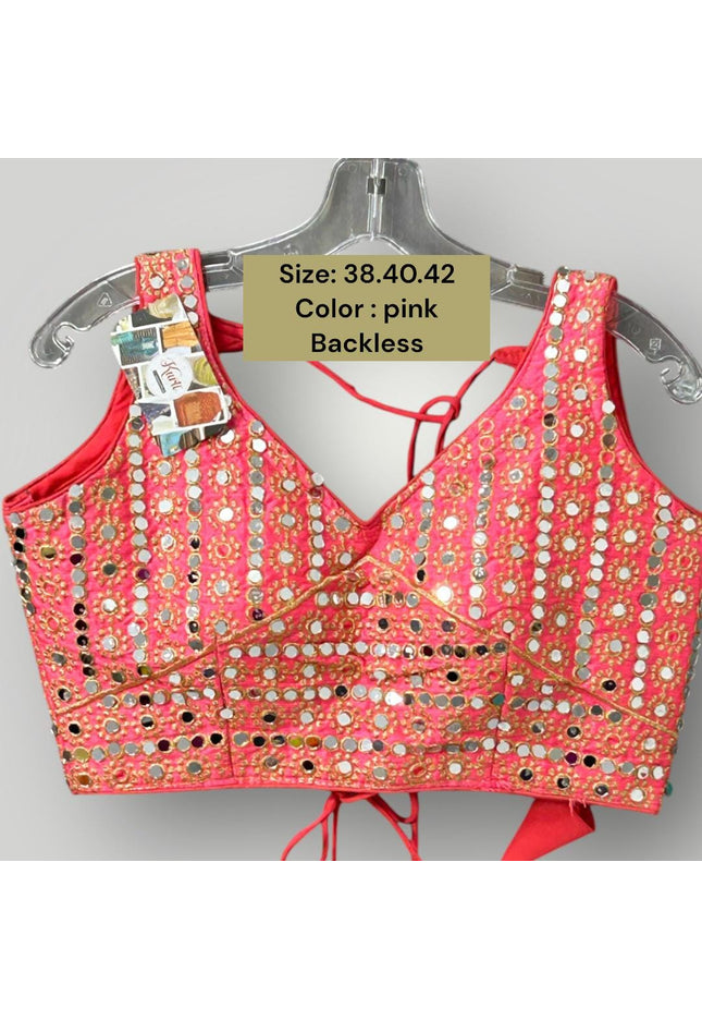 Backless blouse - Kurti Connection USA