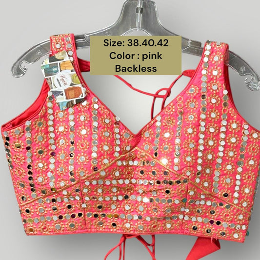 Backless blouse