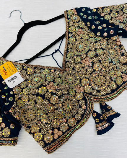 Designer party wear blouses - Kurti Connection USA