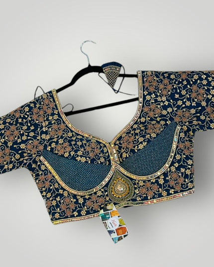 Heavy work blouse - Kurti Connection USA