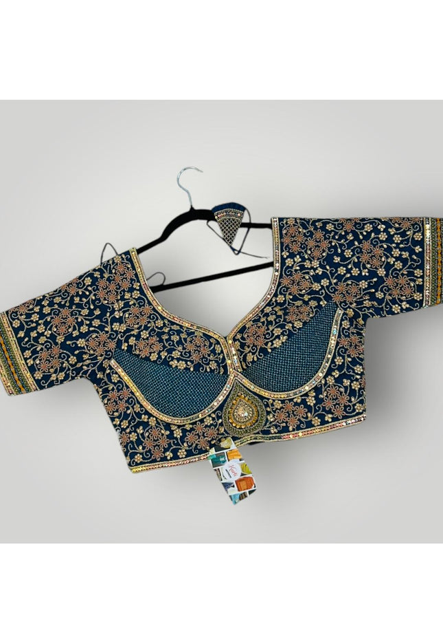 Heavy work blouse - Kurti Connection USA
