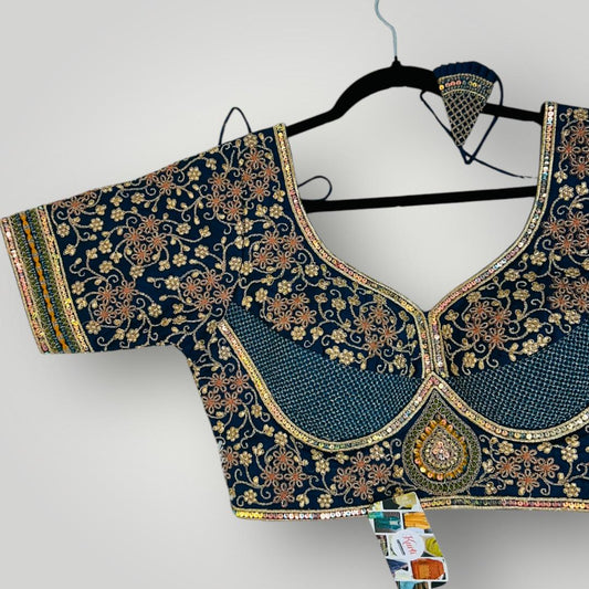 Heavy work blouse - Kurti Connection USA