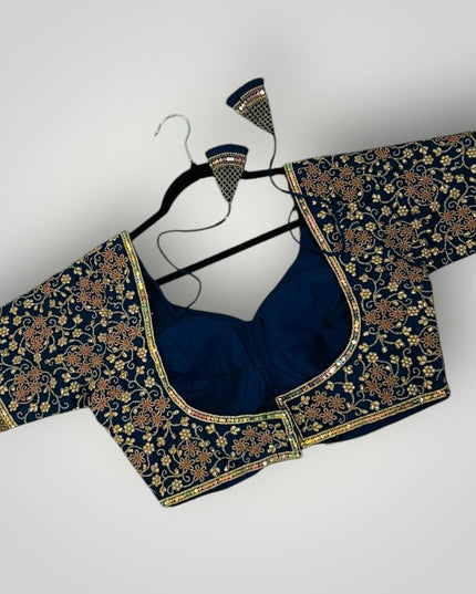 Heavy work blouse - Kurti Connection USA