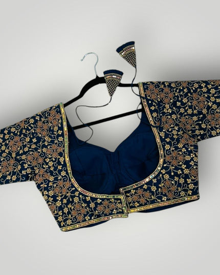 Heavy work blouse - Kurti Connection USA