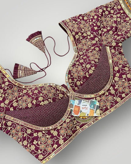 Heavy party wear blouses - Kurti Connection USA