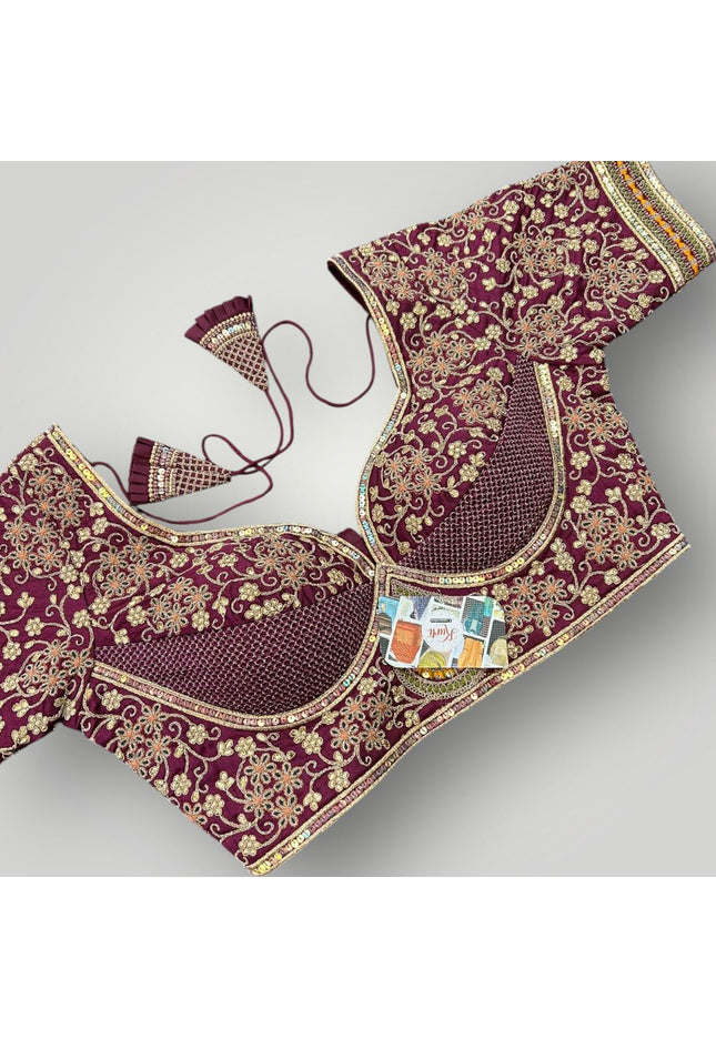 Heavy party wear blouses - Kurti Connection USA