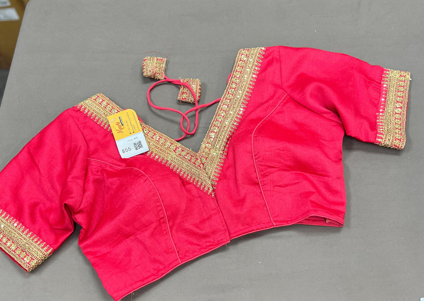 Silk blouse | front hook blouse