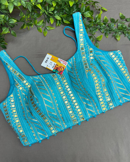 Size 42 : Sleeveless blouse - Kurti Connection USA