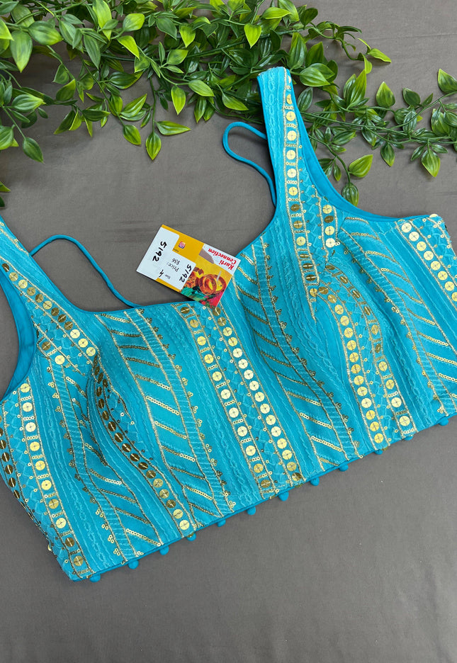 Size 42 : Sleeveless blouse - Kurti Connection USA