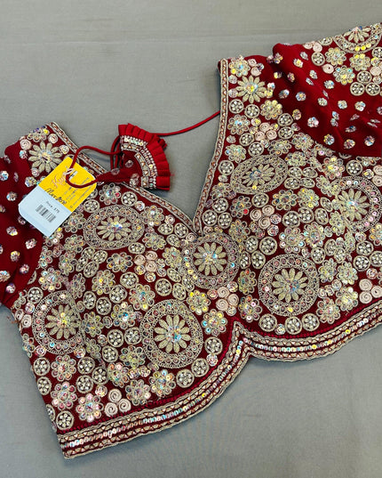 Heavy work blouses | readymade blouse - Kurti Connection USA