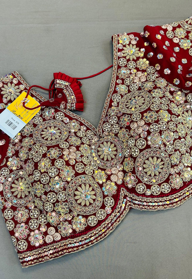 Heavy work blouses | readymade blouse - Kurti Connection USA