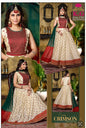 Chanderi silk long kurti for girls