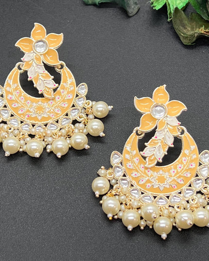 Chandbali earrings - Kurti Connection USA