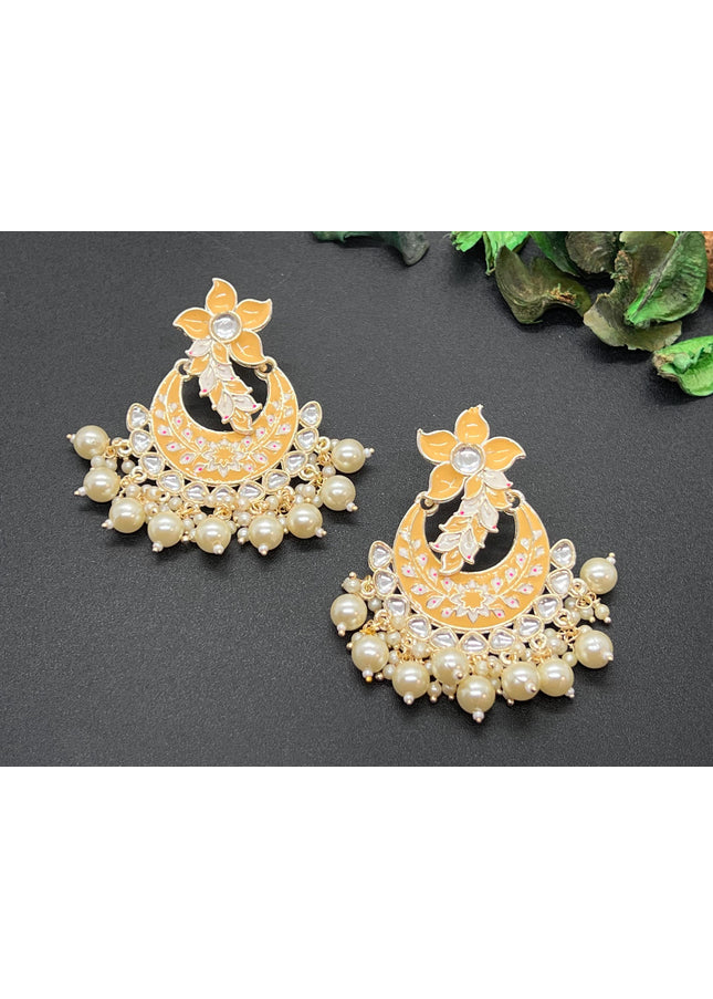 Chandbali earrings - Kurti Connection USA