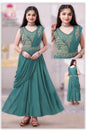 Saree gown for little girls
