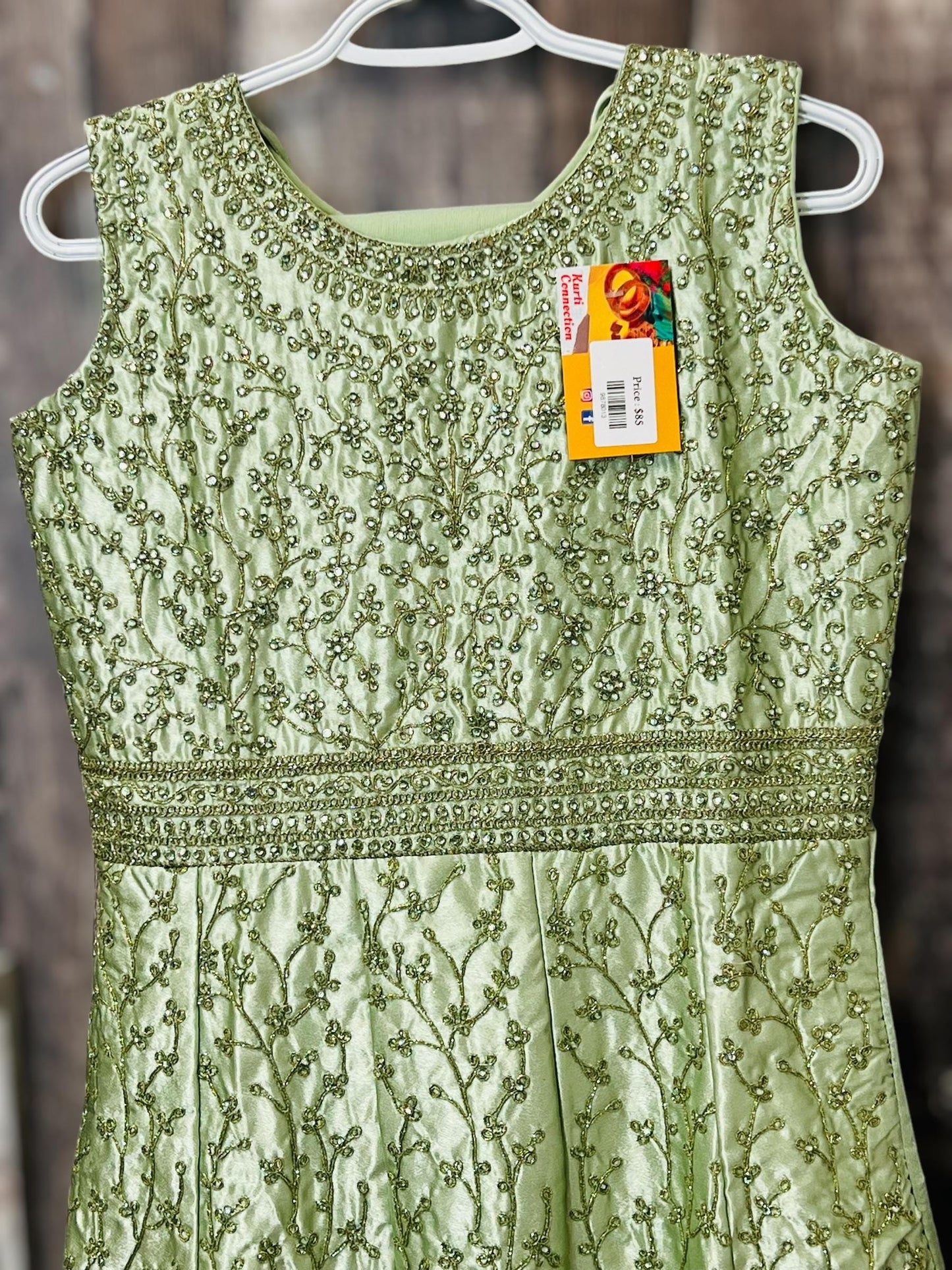 Party wear long dress for girls
