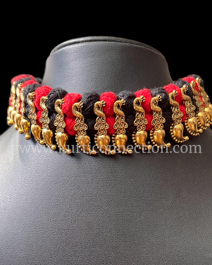 Kolhapuri choker necklace - Kurti Connection USA