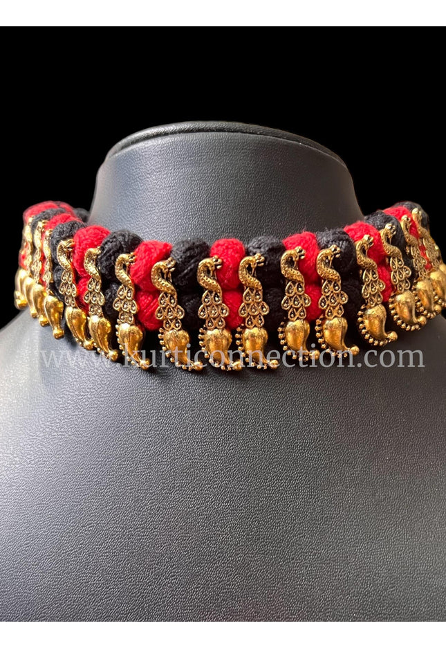 Kolhapuri choker necklace - Kurti Connection USA