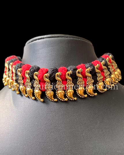Kolhapuri choker necklace - Kurti Connection USA