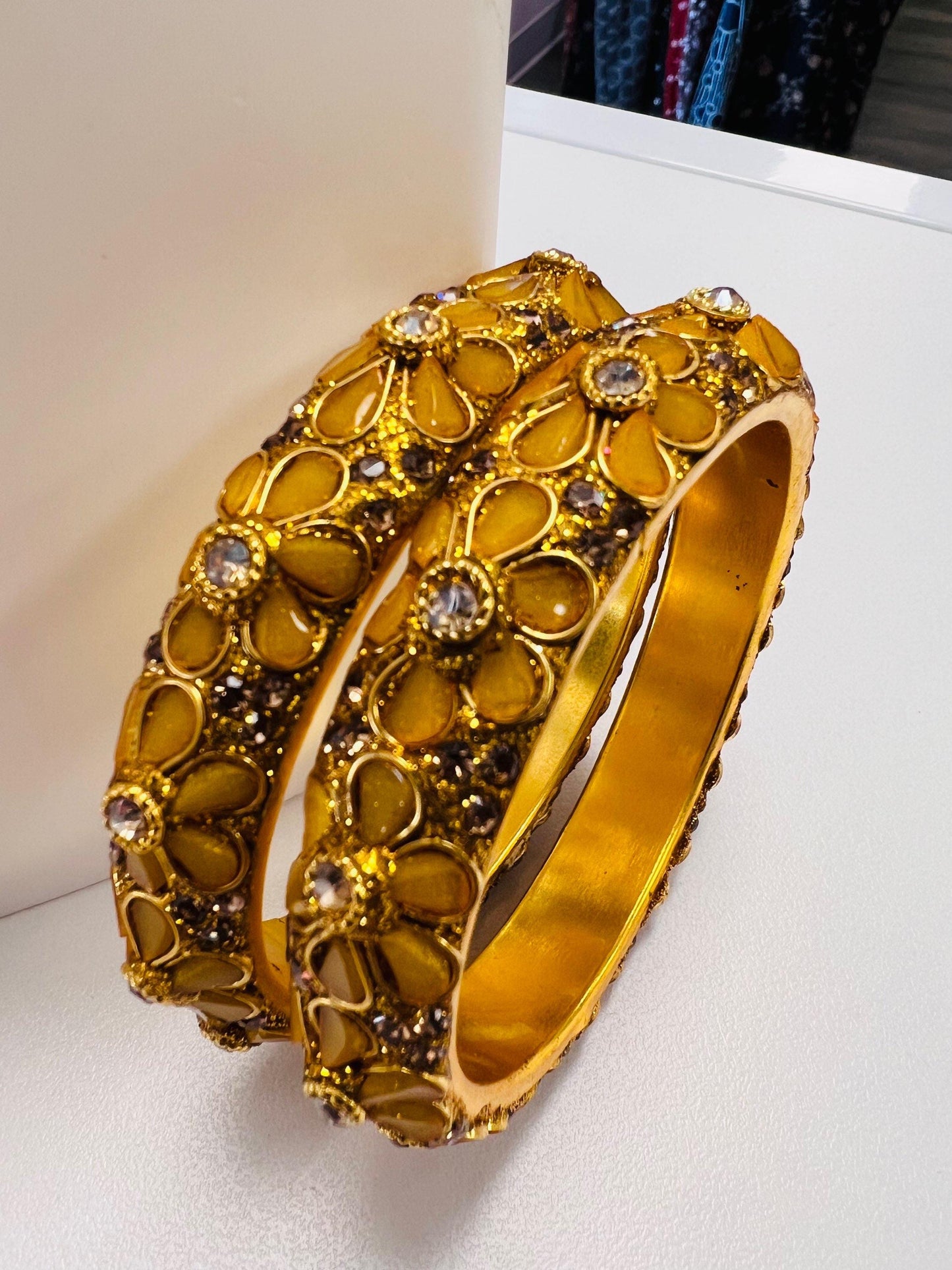 Stone bangles