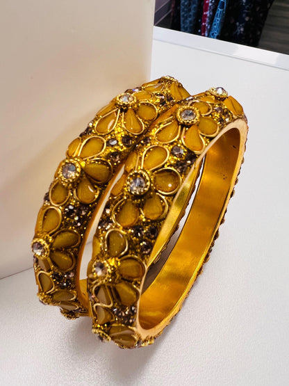 Stone bangles