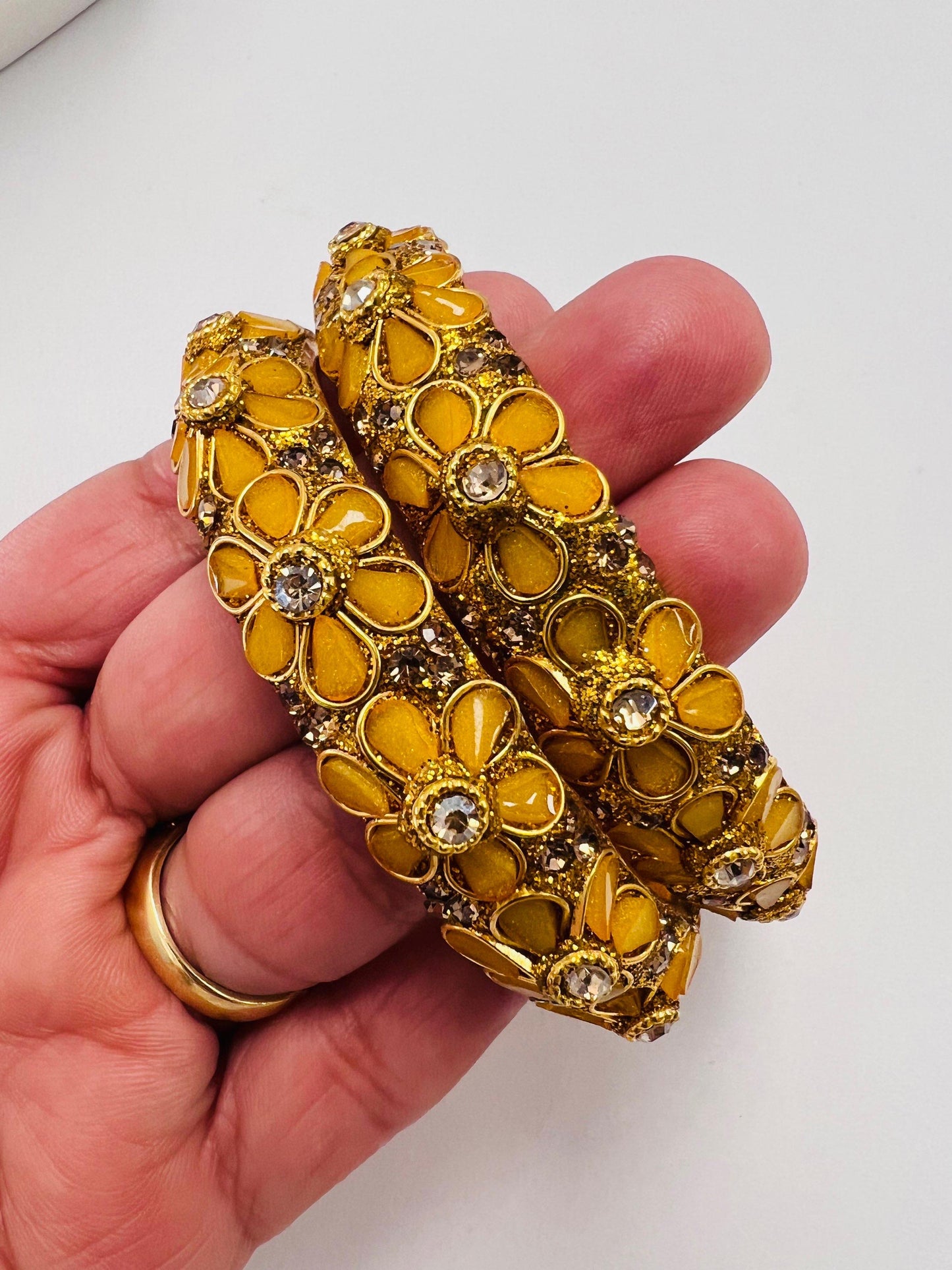Stone bangles