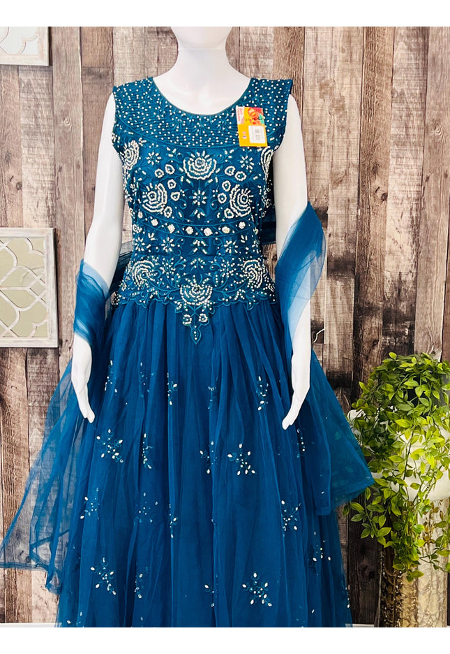 Party wear long dress - Kurti Connection USA