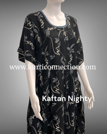 9385 Kaftan nighty - Kurti Connection USA