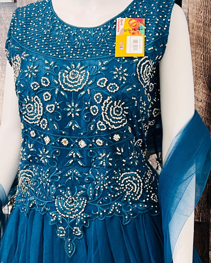 Party wear long dress - Kurti Connection USA