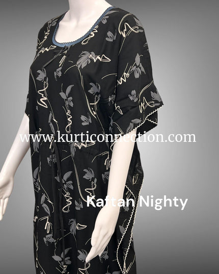 9385 Kaftan nighty - Kurti Connection USA