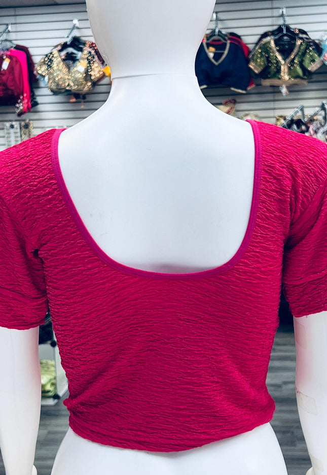 Stretchable blouses | Colors available - Kurti Connection USA