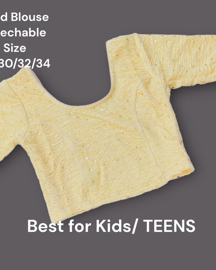 Strechable blouse - Kurti Connection USA