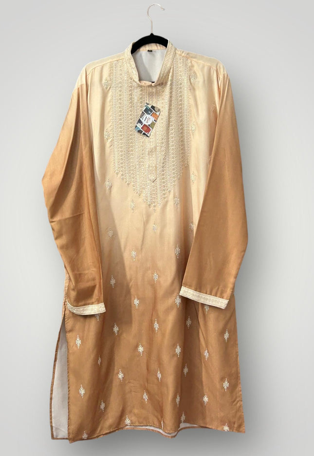 Dual shade Kurta pajama set - Kurti Connection USA