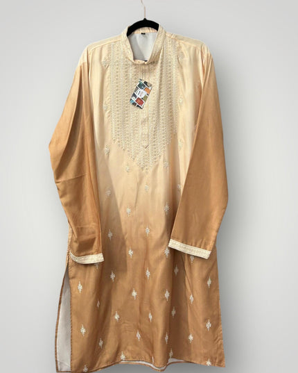 Dual shade Kurta pajama set - Kurti Connection USA
