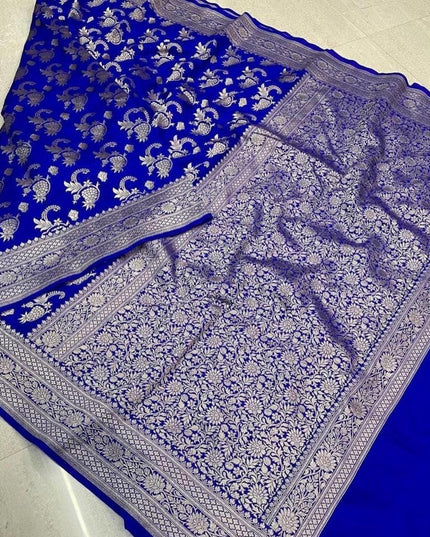 Mashru Banarasi Silk saree - Kurti Connection USA