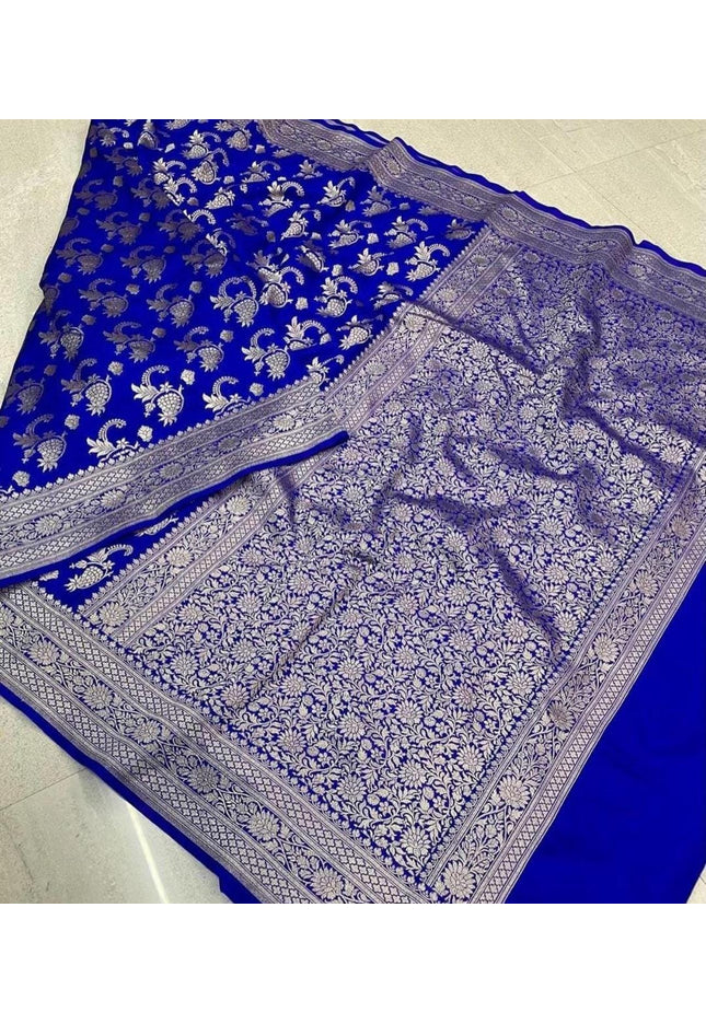 Mashru Banarasi Silk saree - Kurti Connection USA