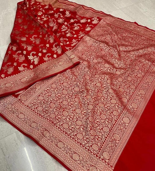 Mashru Silk Banarasi saree