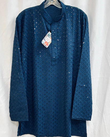 Sequin short kurta - Kurti Connection USA