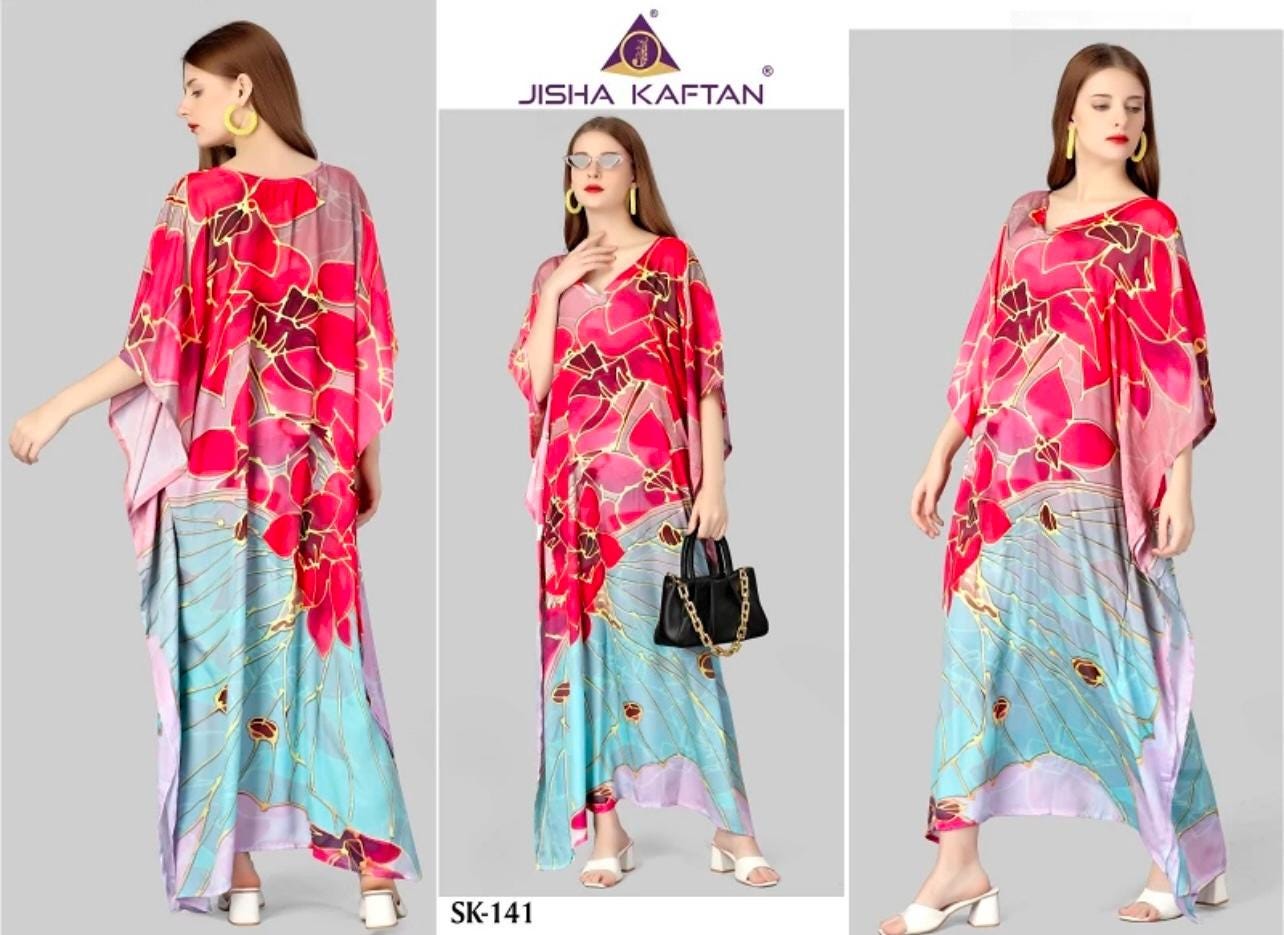 Printed Kaftan dress
