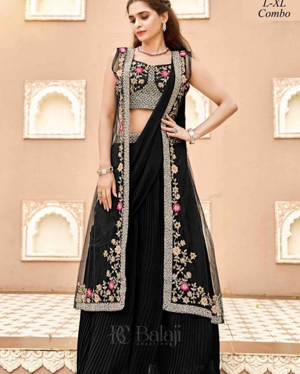 Lehenga Choli set | pre stitched dupatta - Kurti Connection USA