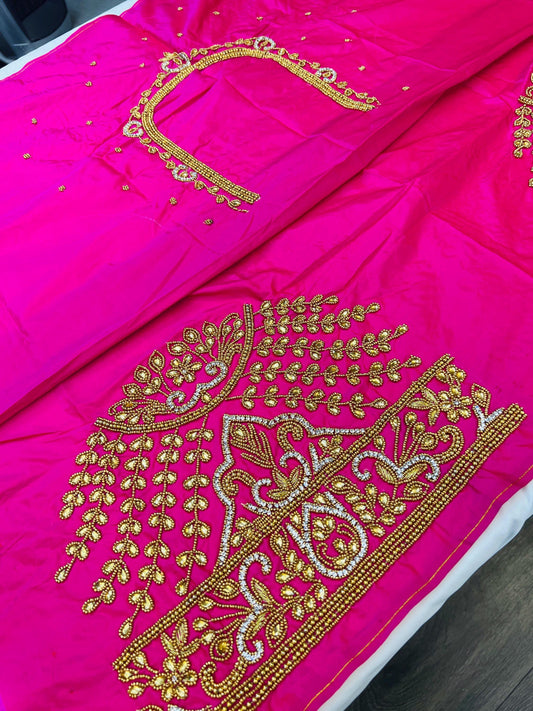 Maggam work blouse pieces