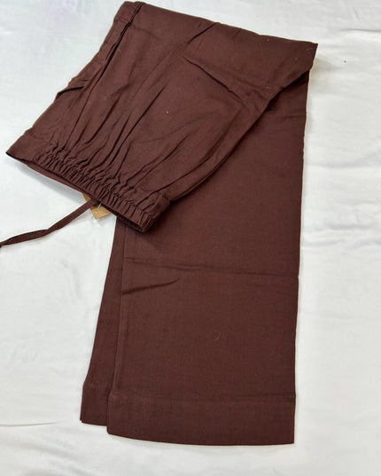 Cotton straight pant - Kurti Connection USA