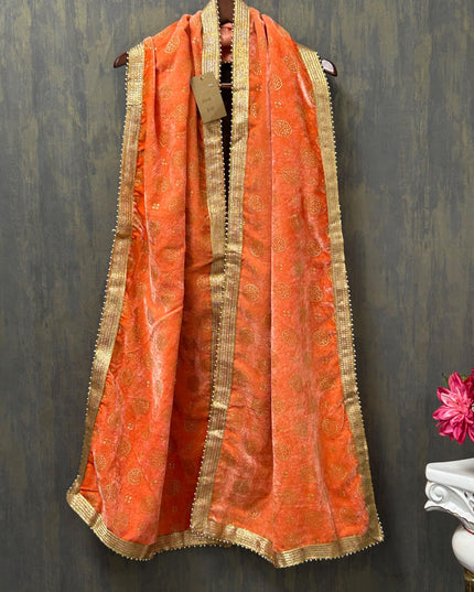 Mens dupatta | velvet dupatta - Kurti Connection USA