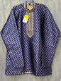 Silk short kurta for men