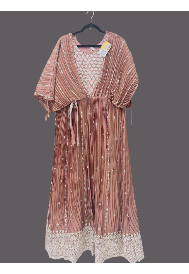 Indo western Long gown - Kurti Connection USA