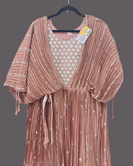 Indo western Long gown - Kurti Connection USA